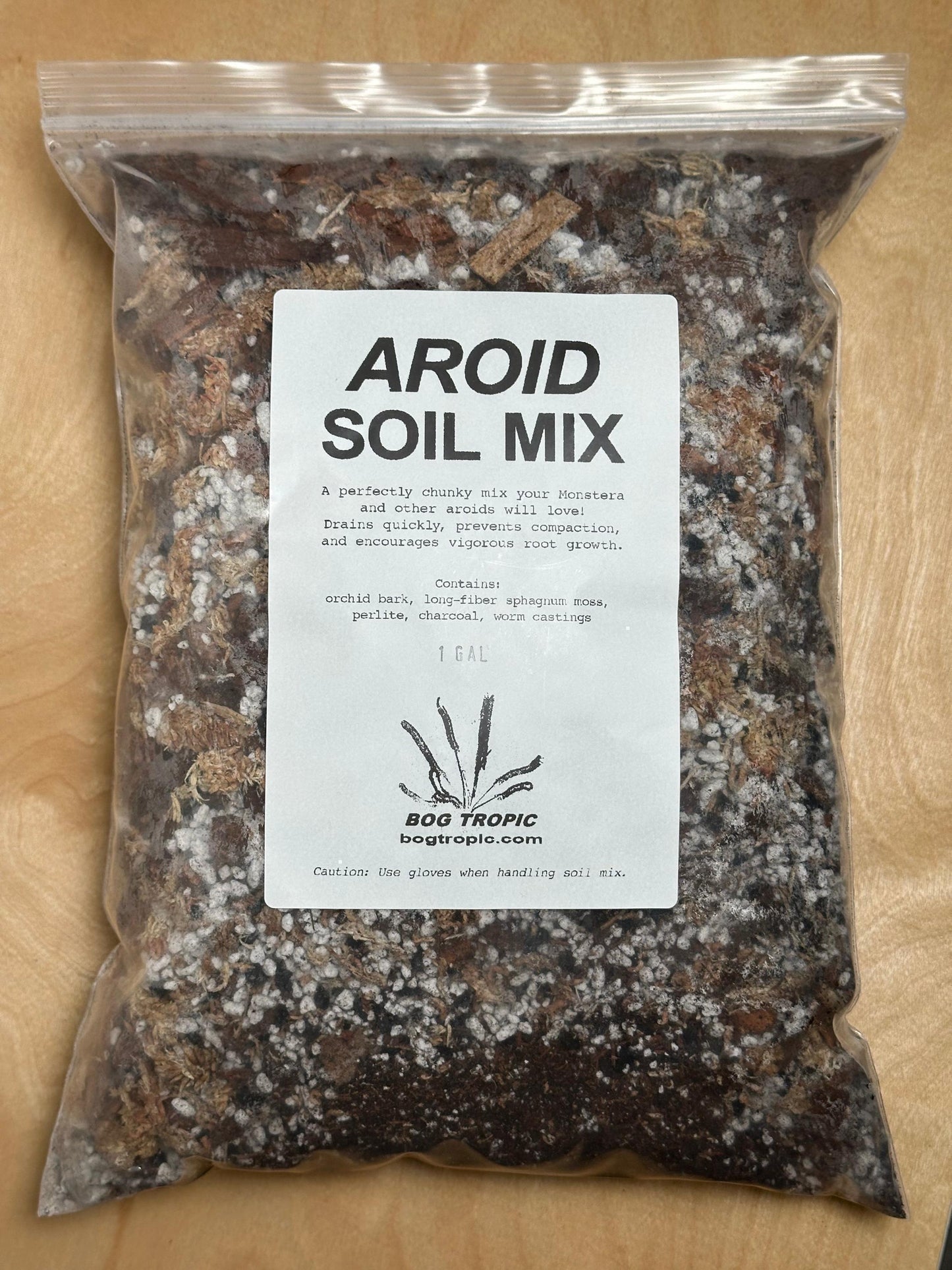 Aroid Soil Mix - Soil For Monstera, Philodendron, Orchids, And Other Tropical Plants