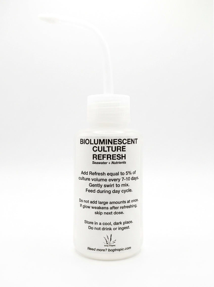 Bioluminescent Culture Refresh - Nutrient Solution for Pyrocystis fusiformis